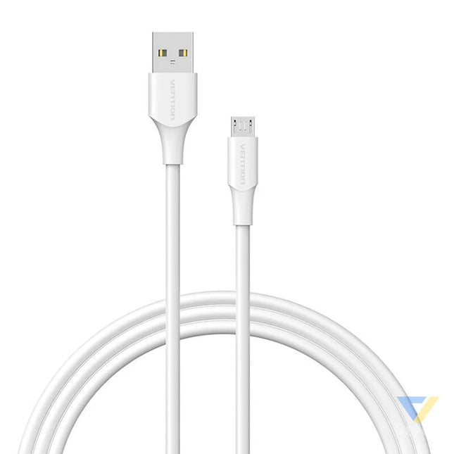 Cable USB 2.0 to Micro USB Vention CTIWF 2A 1m (white) USB to Micro USB