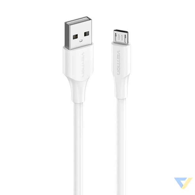 Cable USB 2.0 to Micro USB Vention CTIWF 2A 1m (white) USB to Micro USB