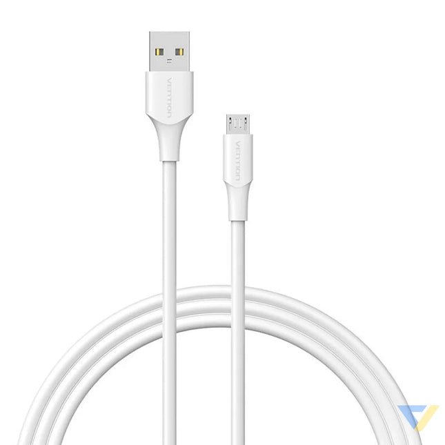 Cable USB 2.0 to Micro USB Vention CTIWF 2A 1m (white) USB to Micro USB