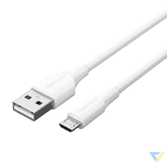 Cable USB 2.0 to Micro USB Vention CTIWF 2A 1m (white) USB to Micro USB