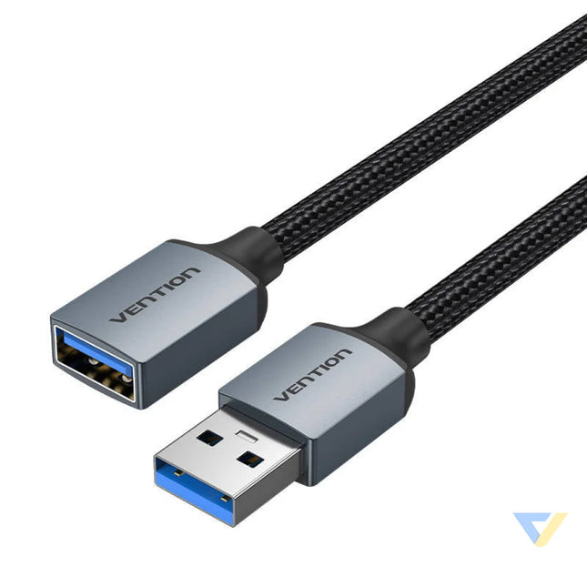 Cable USB A 3.0 A Male to Female Vention CBLHI 3m black Audio cables