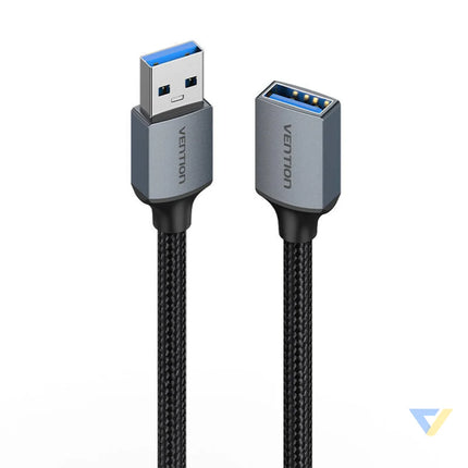Cable USB A 3.0 A Male to Female Vention CBLHI 3m black Audio cables
