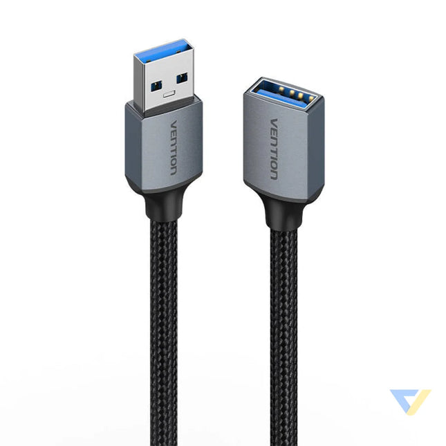 Cable USB A 3.0 A Male to Female Vention CBLHI 3m black Audio cables