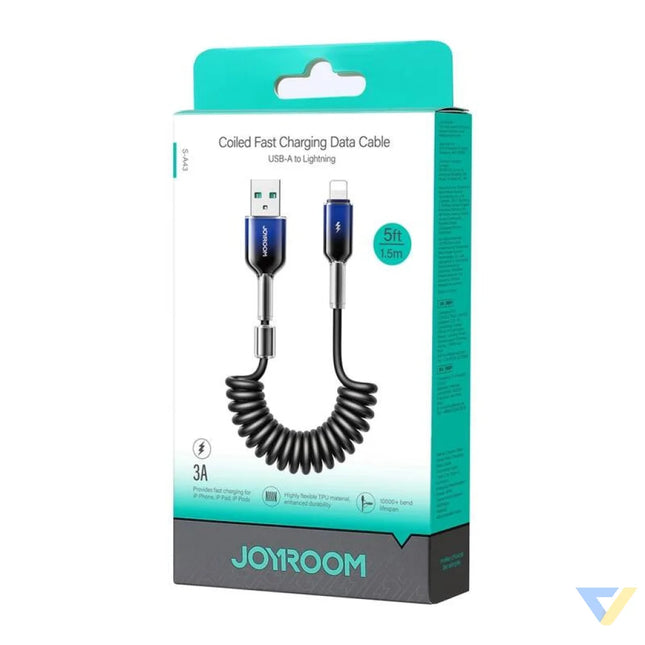 Cable USB A Lightning Joyroom S A43 1.5m czarny USB to Lightning