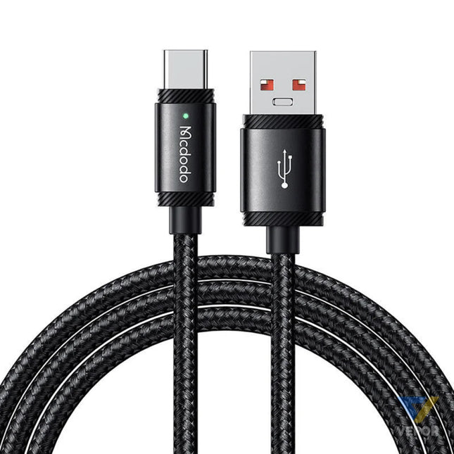 Cable USB A to USB C Mcdodo CA 4730 120W 1,5m (black) USB to USB C
