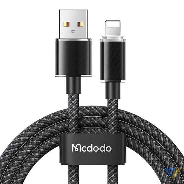 Cable USB A to Lightning Mcdodo CA 3640 1,2m (black) USB to Lightning