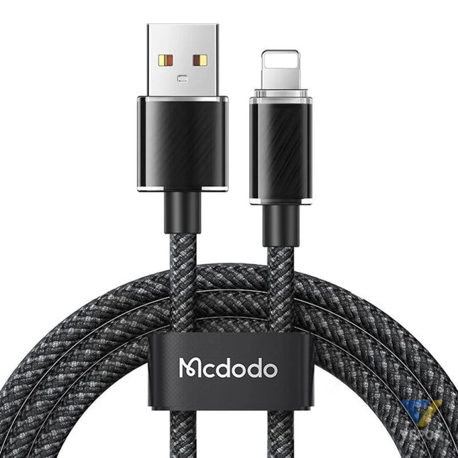 Cable USB A to Lightning Mcdodo CA 3640 1,2m (black) USB to Lightning