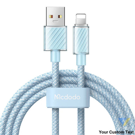 Cable USB A to Lightning Mcdodo CA 3641 1,2m (blue) USB to Lightning