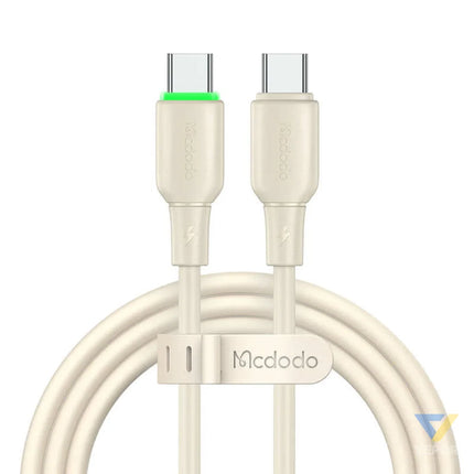 Cable USB C do USB C Mcdodo CA 4770 65W 1.2m (beige) USB C to USB C