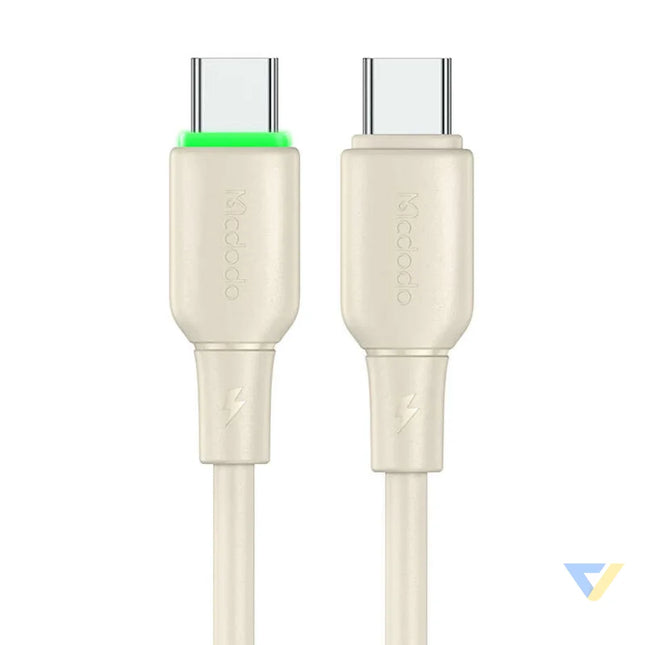 Cable USB C do USB C Mcdodo CA 4770 65W 1.2m (beige) USB C to USB C