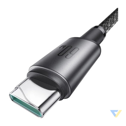Cable USB C USB C Joyroom S A50 60W 1.2m szary USB C to USB C