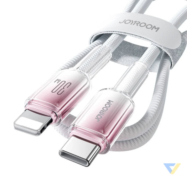 Cable USB C Lightning Joyroom S A42 30W 1.2m biały USB C to Lightning