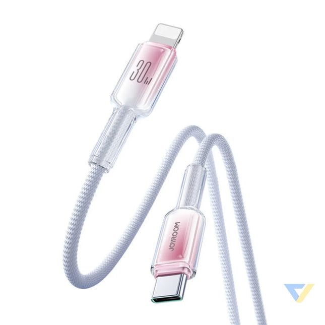 Cable USB C Lightning Joyroom S A42 30W 1.2m biały USB C to Lightning