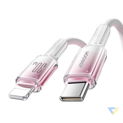 Cable USB C Lightning Joyroom S A42 30W 1.2m biały USB C to Lightning