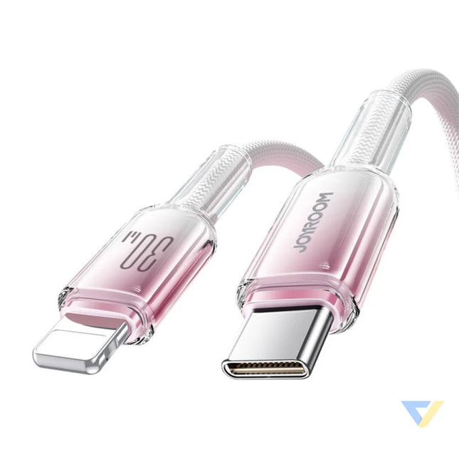 Cable USB C Lightning Joyroom S A42 30W 1.2m biały USB C to Lightning