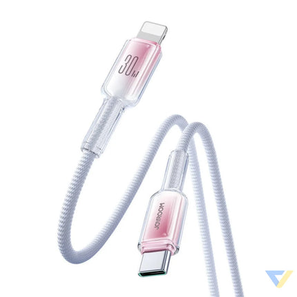 Cable USB C Lightning Joyroom S A42 30W 1.2m biały USB C to Lightning