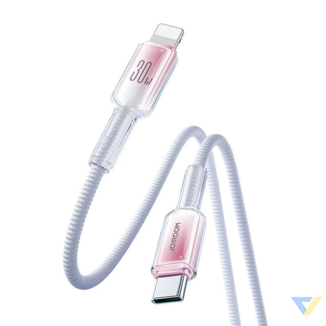 Cable USB C Lightning Joyroom S A42 30W 1.2m biały USB C to Lightning