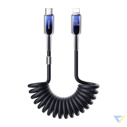 Cable USB C Lightning Joyroom S A43 30W 1,5m czarny USB C to Lightning