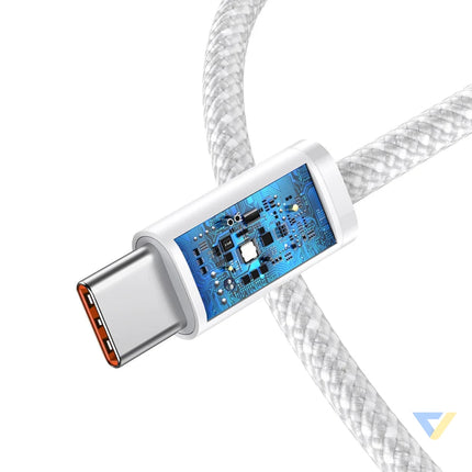 Cable USB C to USB C Baseus 100W 1m (white) USB C to USB C