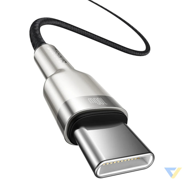 Cable USB C to USB C Baseus Cafule 100W 1m (black) USB C to USB C