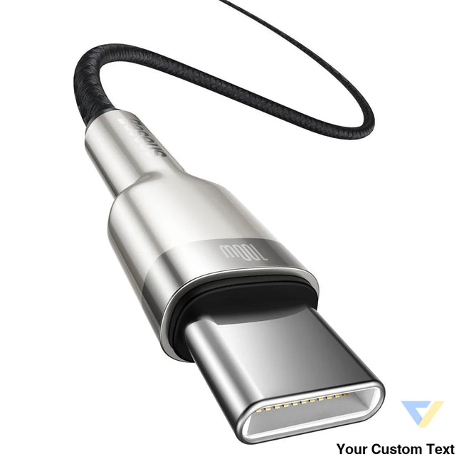 Cable USB C to USB C Baseus Cafule 100W 1m (black) USB C to USB C