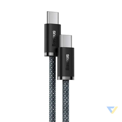 Cable USB C to USB C Baseus Dynamic Series 100W 2m (szary) USB C to USB C