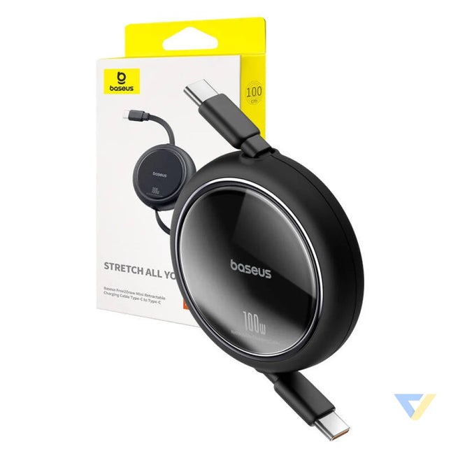 Cable USB C to USB C Baseus Free2Draw PD 100W 1m (black) USB C to USB C