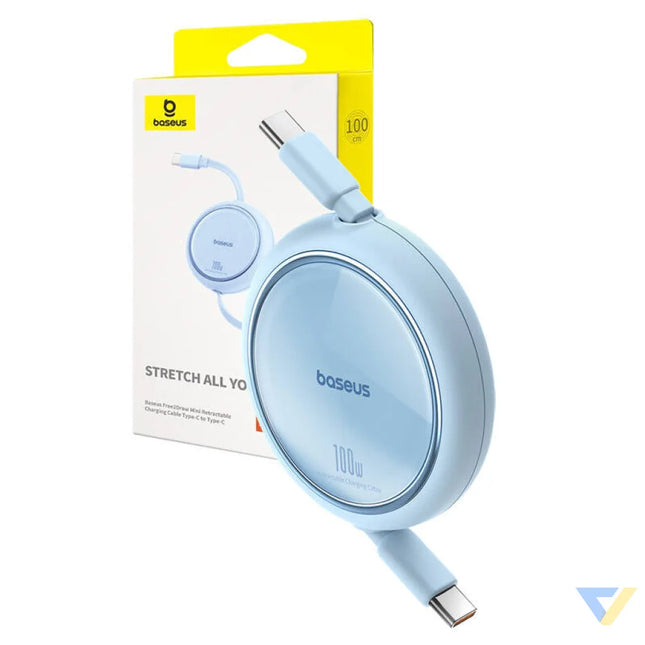 Cable USB C to USB C Baseus Free2Draw PD 100W 1m (blue) USB C to USB C