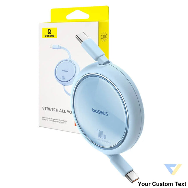 Cable USB C to USB C Baseus Free2Draw PD 100W 1m (blue) USB C to USB C