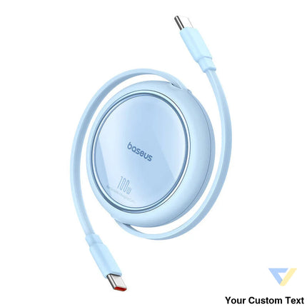 Cable USB C to USB C Baseus Free2Draw PD 100W 1m (blue) USB C to USB C