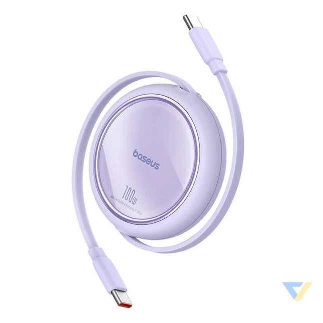 Cable USB C to USB C Baseus Free2Draw PD 100W 1m (purple) USB C to USB C