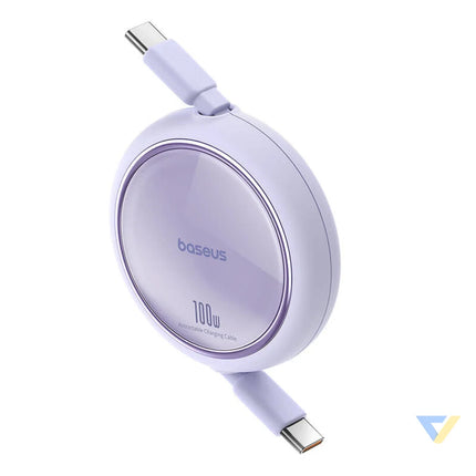 Cable USB C to USB C Baseus Free2Draw PD 100W 1m (purple) USB C to USB C