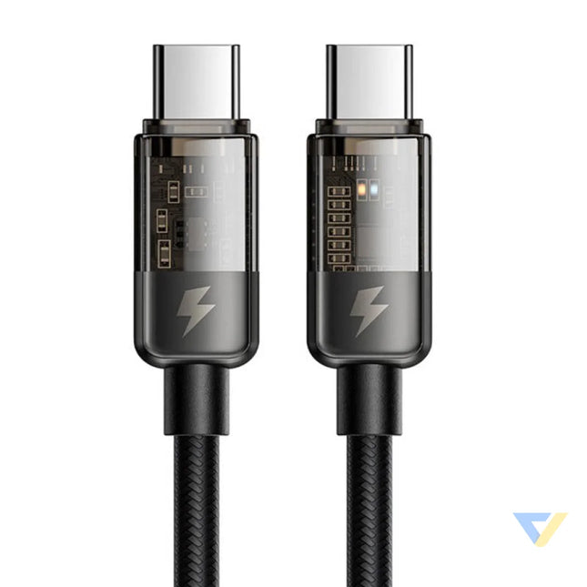 Cable USB C to USB C Mcdodo CA 2840 PD 100W 1.2m (black) USB C to USB C