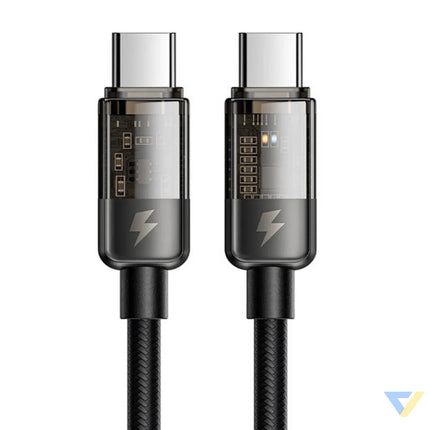 Cable USB C to USB C Mcdodo CA 2840 PD 100W 1.2m (black) USB C to USB C