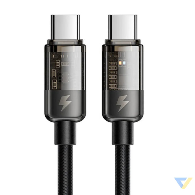 Cable USB C to USB C Mcdodo CA 2840 PD 100W 1.2m (black) USB C to USB C