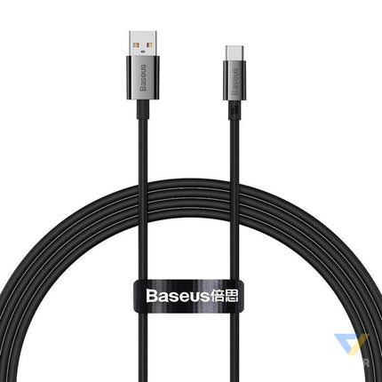 Cable USB do USB C Baseus Superior 100W 1,5m (black) USB to USB C