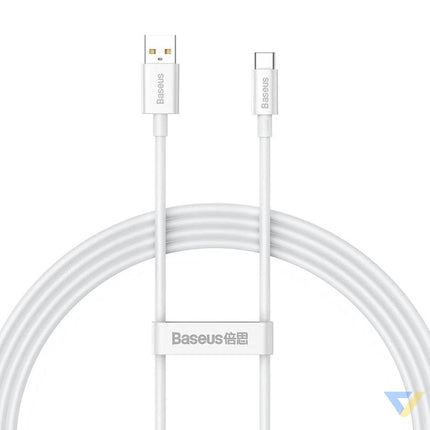 Cable USB do USB C Baseus Superior 100W 1.5m (white) USB to USB C