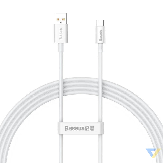 Cable USB do USB C Baseus Superior 100W 1.5m (white) USB to USB C