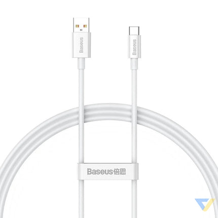 Cable USB do USB C Baseus Superior 100W 1m (white) USB to USB C