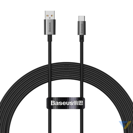 Cable USB do USB C Baseus Superior 100W 2m (black) USB to USB C