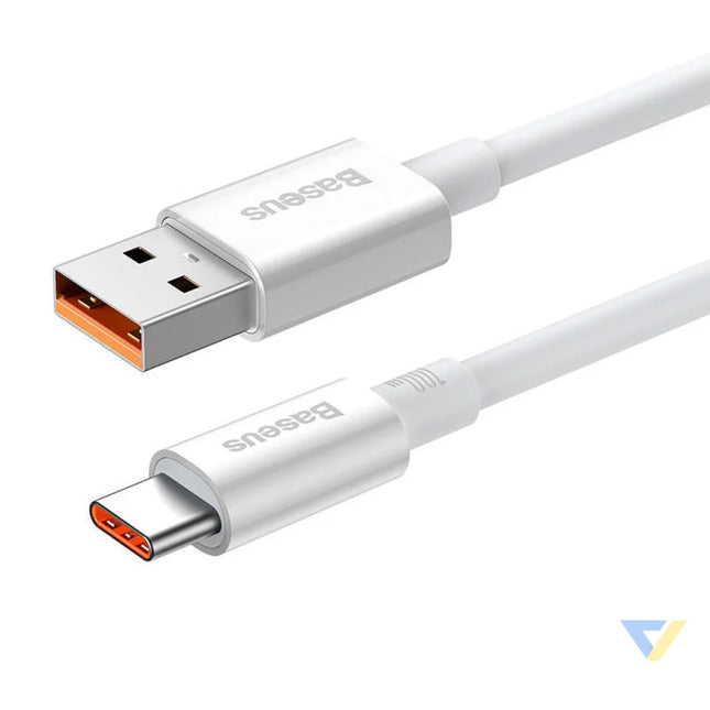 Cable USB do USB C Baseus Superior 100W 2m (white) USB to USB C