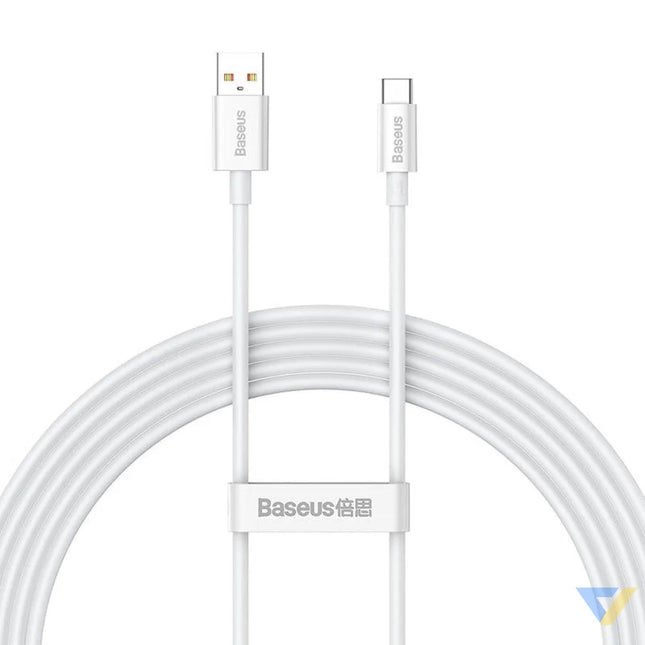 Cable USB do USB C Baseus Superior 100W 2m (white) USB to USB C