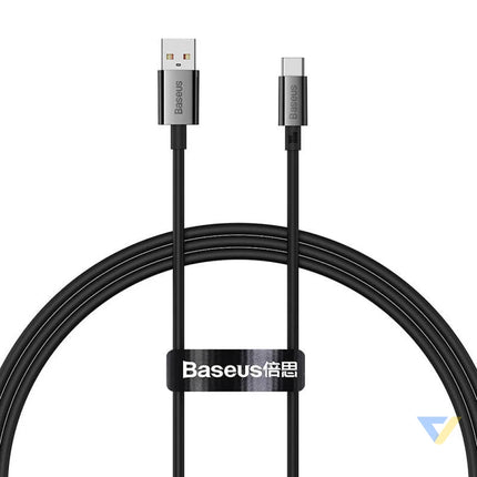 Cable USB do USB C Baseus Superior100W 1m (black) USB to USB C