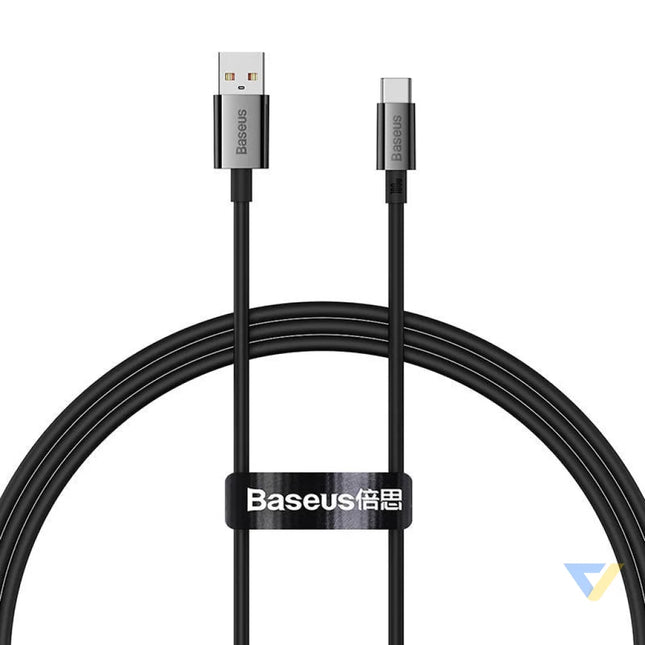 Cable USB do USB C Baseus Superior100W 1m (black) USB to USB C