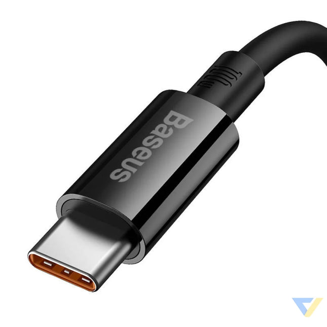 Cable USB do USB C Baseus Superior100W 1m (black) USB to USB C