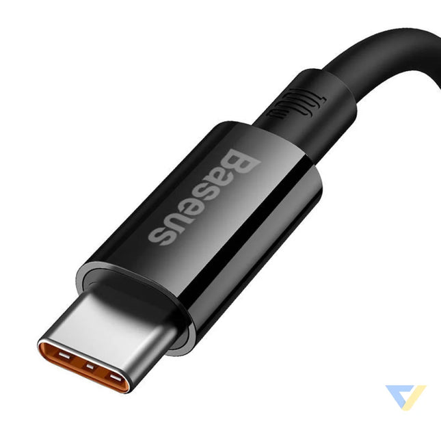 Cable USB do USB C Baseus Superior100W 1m (black) USB to USB C