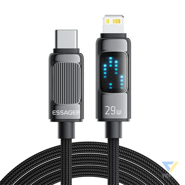 Cable USB Essager EXCTL LG0A P USB C do lightning 29W 1m USB C to Lightning