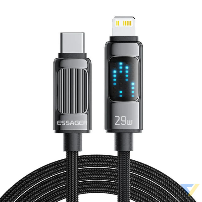 Cable USB Essager EXCTL LG0A P USB C do lightning 29W 1m USB C to Lightning