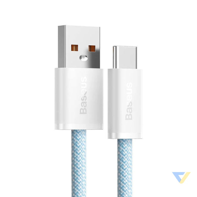 Cable USB to USB C Baseus Dynamic Series 100W 1m (blue) USB to USB C
