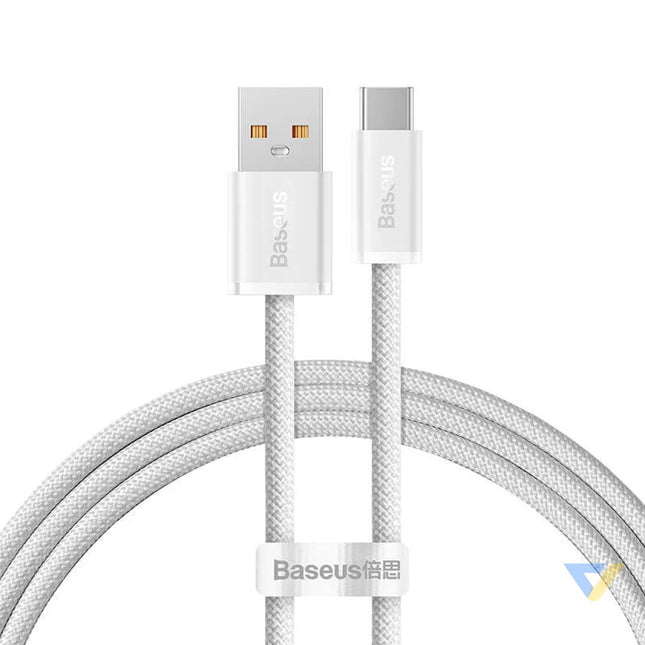 Cable USB to USB C Baseus Dynamic Series 100W 1m (white) USB to USB C